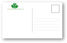 Load image into Gallery viewer, Example Postcard Back